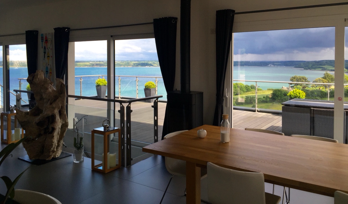 Vue mer villa