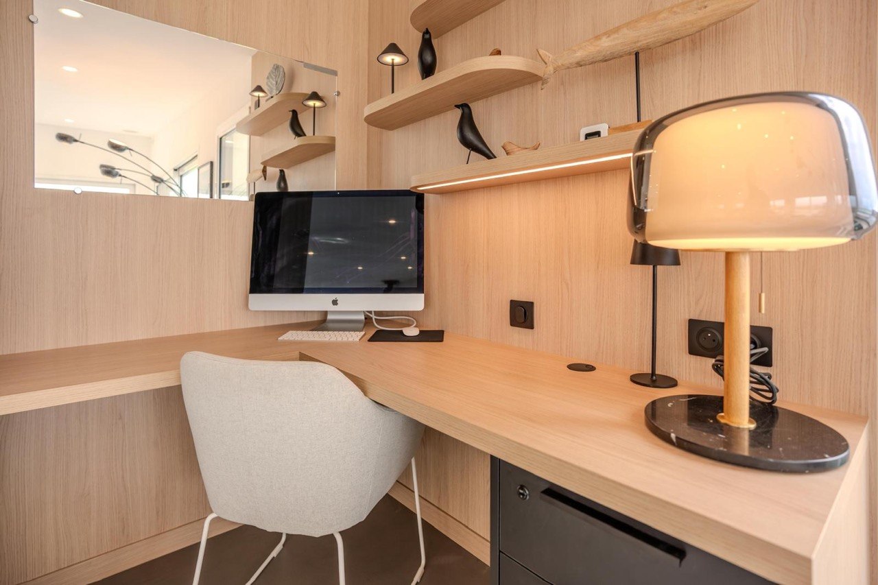 Bureau aménagé