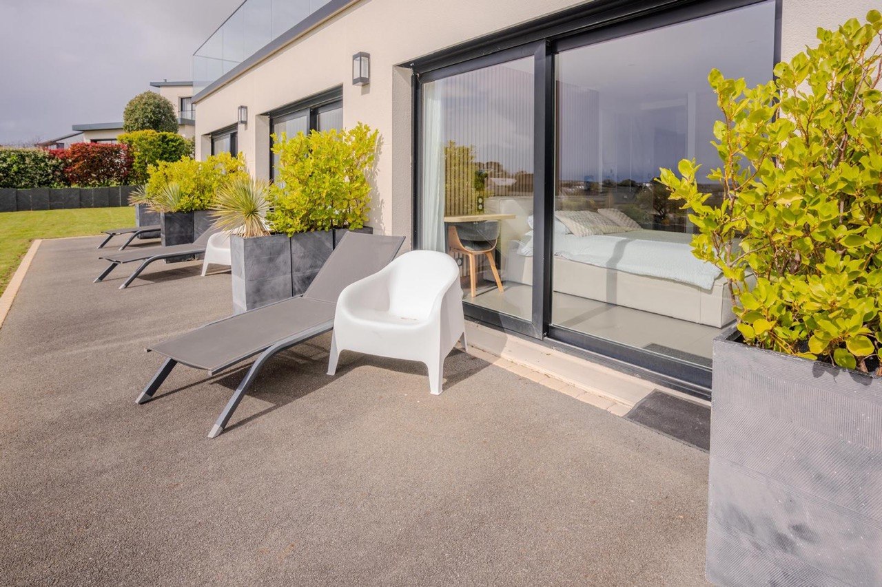 Terrasse et bain de soleil